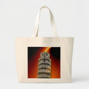Tower of Pisa Energy Bag Jumbo Stoffbeutel