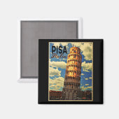 Tower of Pisa ltaly Magnet (Vorderseite/Rückseite)