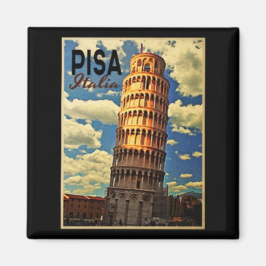 Tower of Pisa ltaly Magnet (Vorne)