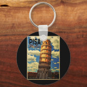 Tower of Pisa ltaly Schlüsselanhänger (Vorderseite)