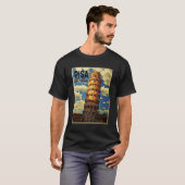 Tower of Pisa ltaly T-Shirt (Vorne ganz)