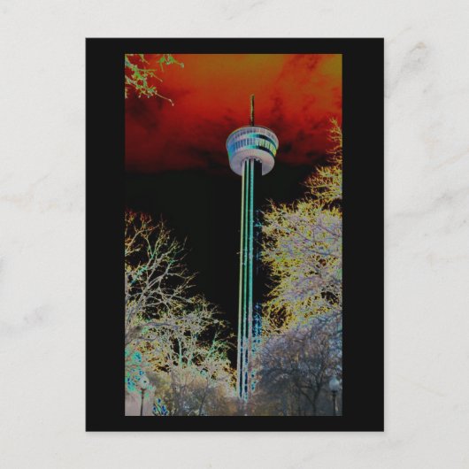 Tower of the Americas Serie Postkarte (Vorderseite)