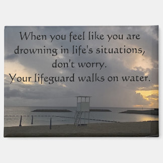 Tower on Araha Beach Kitchen Magnet