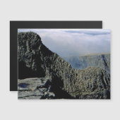 Tower Ridge Ben Nevis Scotland Magnetkarte (Vorne/Hinten)