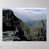 Tower Ridge Ben Nevis Scotland Poster (Vorne)