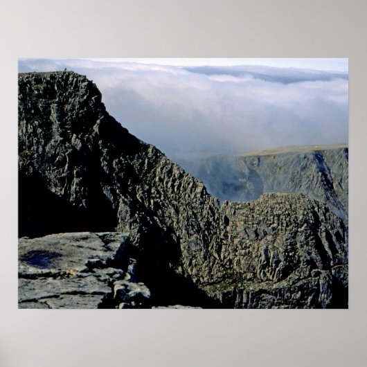 Tower Ridge Ben Nevis Scotland Poster (Vorne)