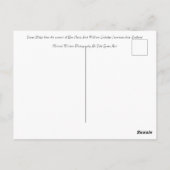 Tower Ridge Ben Nevis Scotland Postkarte (Rückseite)