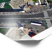 Tower Shadow Paris Fotodruck (Ecke)