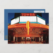 Tower Theater, Sacramento, Kalifornien Postkarte (Vorne/Hinten)