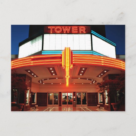 Tower Theater, Sacramento, Kalifornien Postkarte (Vorderseite)