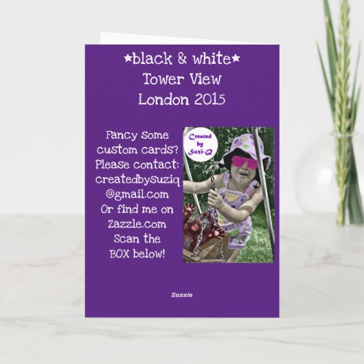 Tower View Karte (Rückseite)