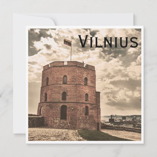 Tower von Gediminas Vilnius (Vorderseite)