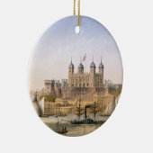 Tower von London, C.1862 (Farbelitho) Keramik Ornament (Rechts)