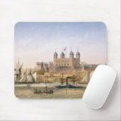 Tower von London, C.1862 (Farbelitho) Mousepad (Mit Mouse)