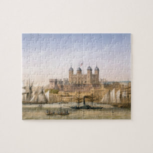 Tower von London, C.1862 (Farbelitho) Puzzle