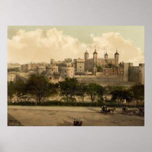 Tower von London, London, England Poster