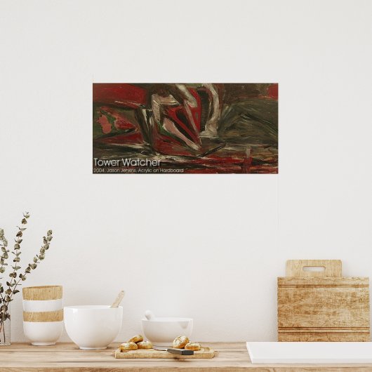 TOWER WATCHER POSTER (Küche)