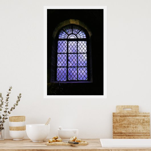 Tower Window Poster (Küche)