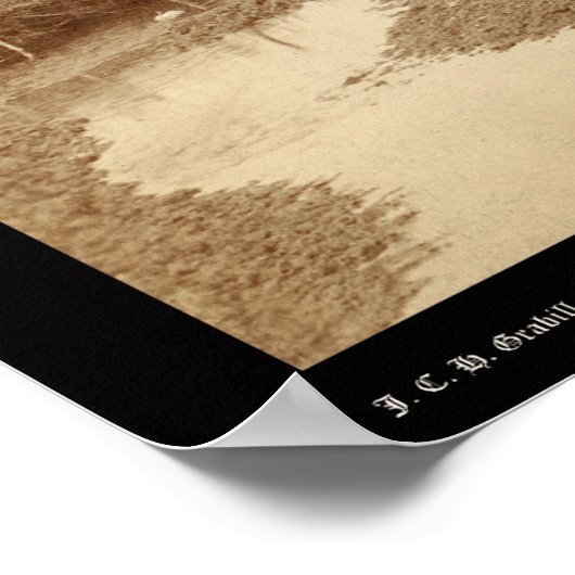 Tower WY 1890 Poster (Ecke)