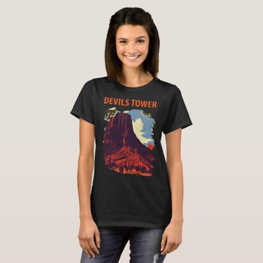 Tower, Wyoming T-Shirt (Vorne ganz)