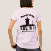 Tower Zero Silhouette (Frauen) T-Shirt (Rückseite)