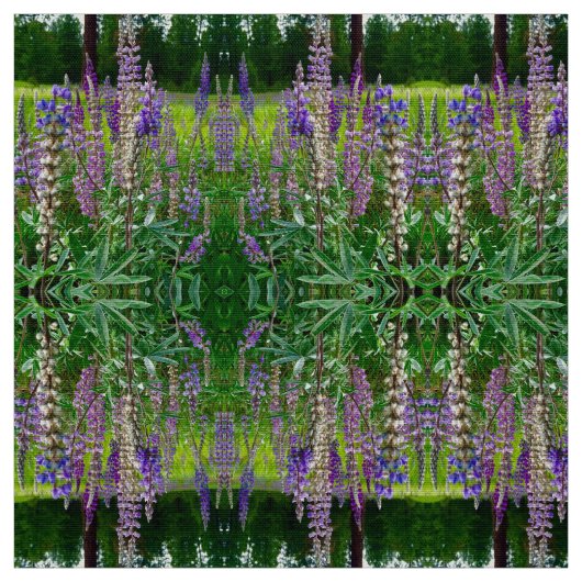 Towering Lupines Stoff (Muster)