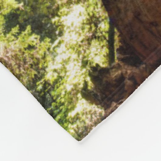 Towering Redwoods Fleecedecke (Ecke)