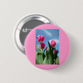 Towering Tulips Button (Vorne & Hinten)