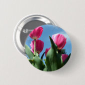Towering Tulips Button (Vorne & Hinten)