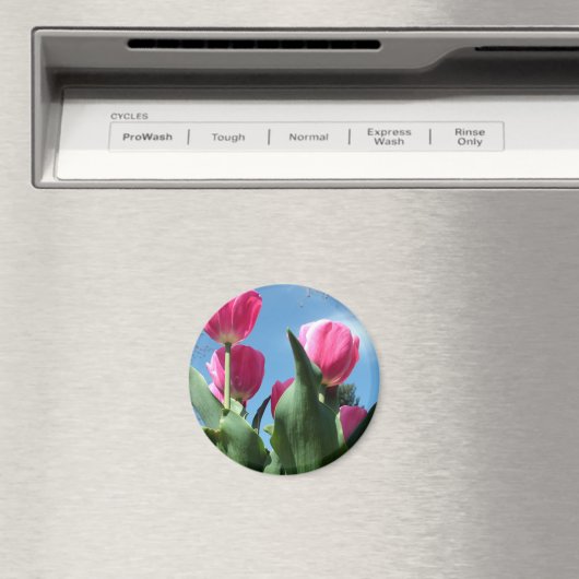 Towering Tulips Magnet (In Situ (Geschirrspüler))