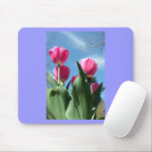 Towering Tulips Mousepad (Mit Mouse)