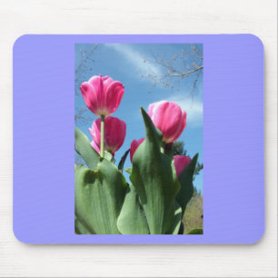 Towering Tulips Mousepad