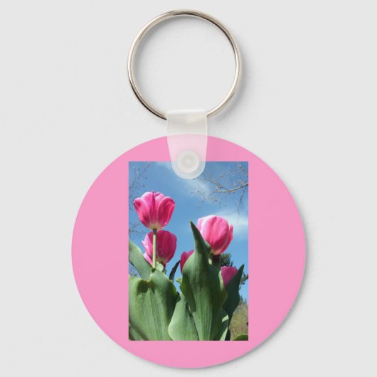 Towering Tulips Schlüsselanhänger (Vorderseite)