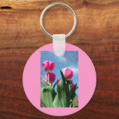 Towering Tulips Schlüsselanhänger (Vorderseite)