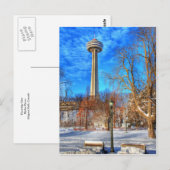 Towering View Postcardcopy Postkarte (Vorne/Hinten)