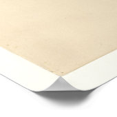 Towhie Bunting Poster (Ecke)