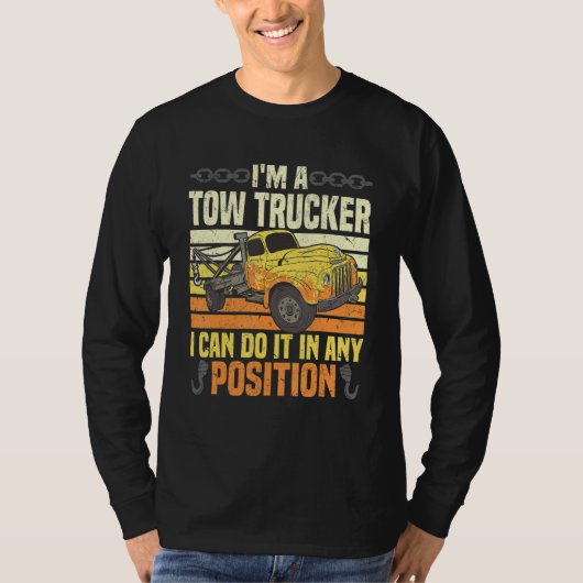 Towing  Tow Trucker T-Shirt (Vorderseite)