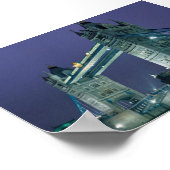 Town Bridge, London, England Poster (Ecke)