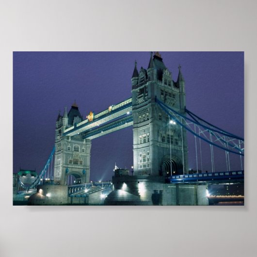 Town Bridge, London, England Poster (Vorne)