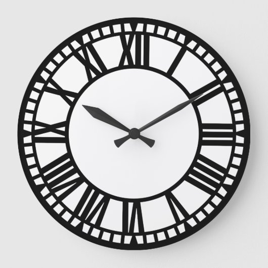 Town Große Wanduhr (Vorderseite)