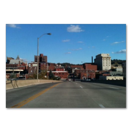 Town Morgantown Reading Flashcards for Adults Tischnummer (Vorderseite)