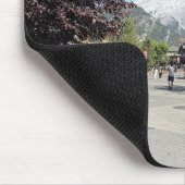 Town of Canmore in Alberta Canada Mousepad (Ecke)