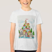  Town on an island Tri-Blend Shirt (Vorderseite)