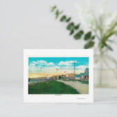 Town View Fairbanks, AlaskaFairbanks, AK Postkarte (Stehend Vorderseite)