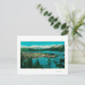 Town View Seward, AlaskaSeward, AK Postkarte (Stehend Vorderseite)