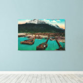 Town View Skagway, AlaskaSkagway, AK Leinwanddruck (Insitu (Holzboden))