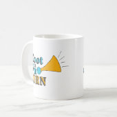 Town your own Horn Inspiration Art Horn Art Kaffeetasse (Vorderseite Links)