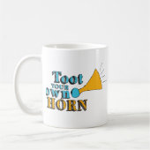 Town your own Horn Inspiration Art Horn Art Kaffeetasse (Links)