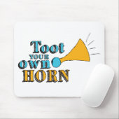 Town your own Horn Inspiration Art Horn Art Mousepad (Mit Mouse)