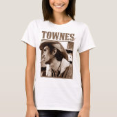 Townes Van Zandt T-ShirtTownes Country Retro T-Shirt (Vorderseite)
